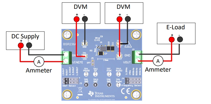 Location Circuit - Texas Instruments TPSM33625EVM Evaluation Module